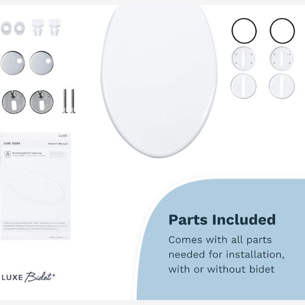 LUXE TS1008E Elongated Toilet Seat