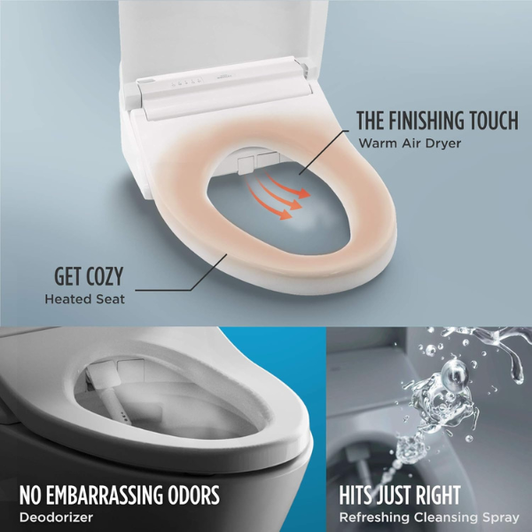 TOTO WASHLET C5 Electronic Bidet Toilet Heated Seat