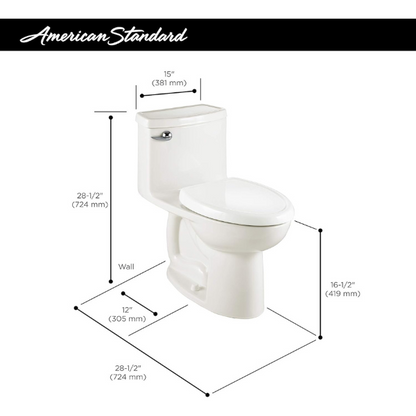 American Standard Cadet 3 One Piece Compact Toilet