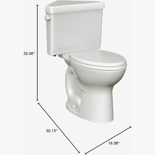 American Standard Cadet PRO Corner Toilet