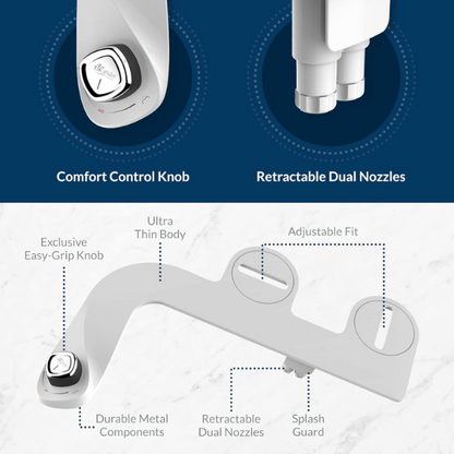 Bemis 1500EC Toilet Seat with Perfect Fit