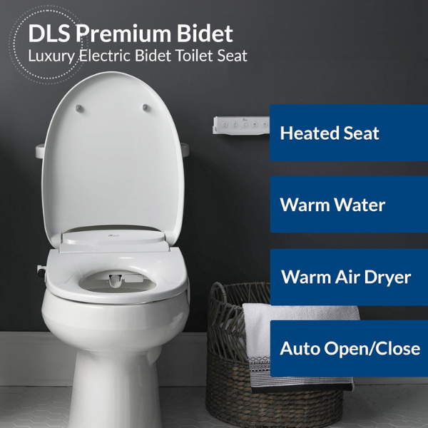 Bio Bidet Discovery DLS Electric Bidet Toilet Heated Seat