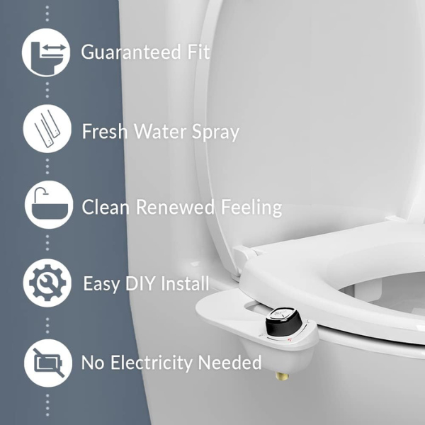 Bio Bidet by Bemis 1400TTA Bidet Bundle