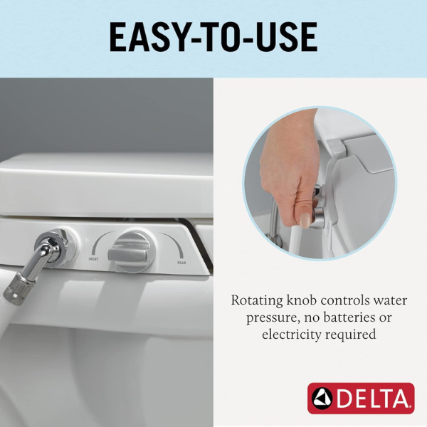 Delta Faucet Elongated Bidet Toilet Seat