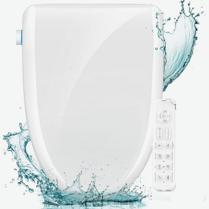 FVZ Bidet Toilet Seat Elongated Smart Heated Toilet Seat