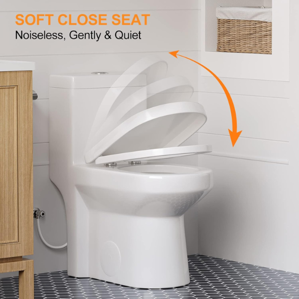 HOROW HT1000 Compact One Piece Toilet