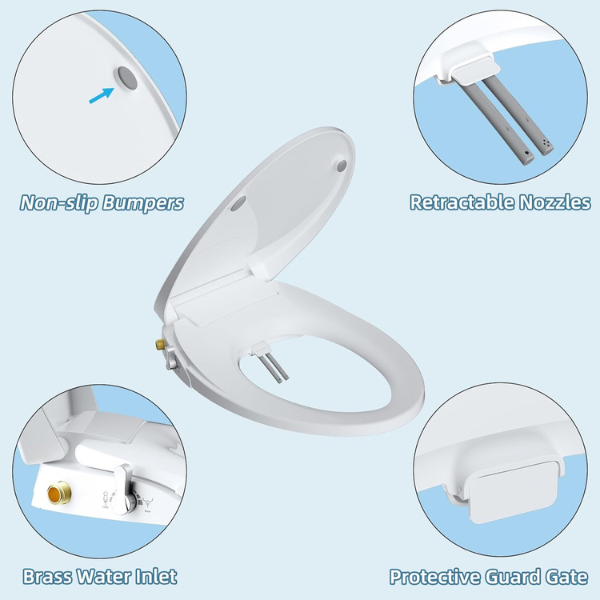 Hibbent Bidet Toilet Seat