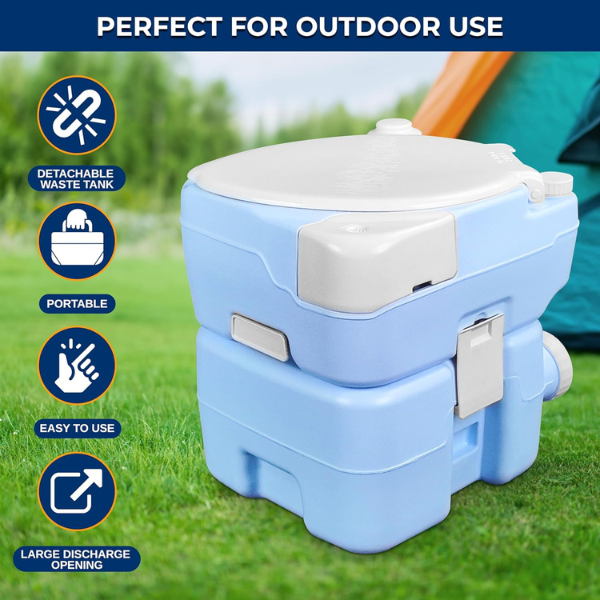 SereneLife Portable Camping Toilet