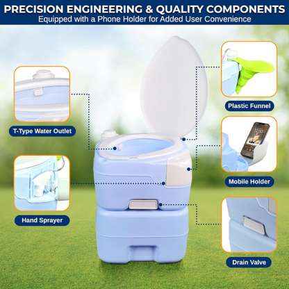 SereneLife Portable Camping Toilet