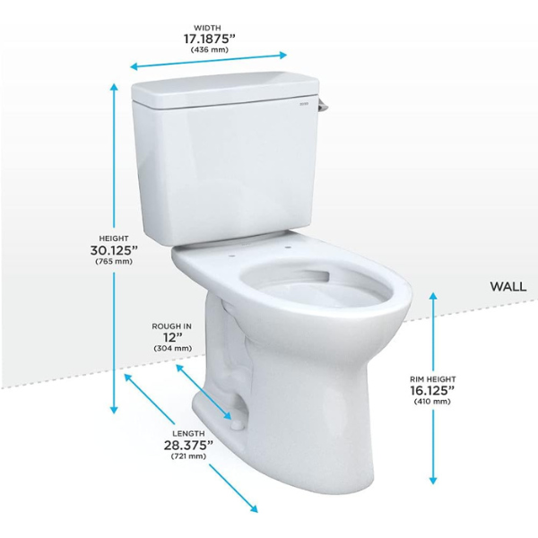 TOTO Drake Two-Piece Toilet