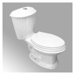 Troyt Corner 2-Piece Round Bathroom Toilet corner toilet