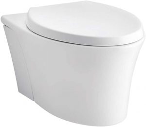 KOHLER 6299-0 Veil Intelligent Wall-Hung Toilet