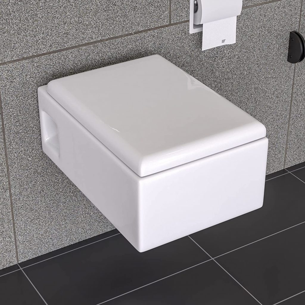 EAGO WD333 Wall Mounted Square Toilet
